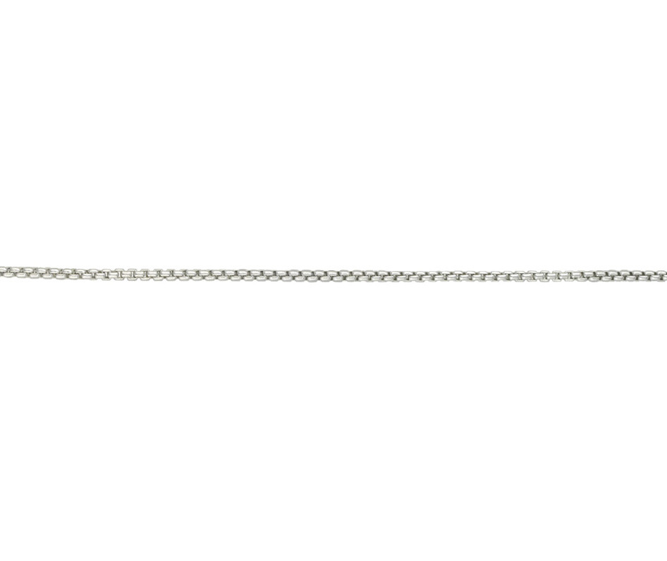 Silver Box Belcher Chain, 26"